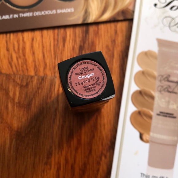 Too faced lipstick in Cougar - Picture 2 of 5